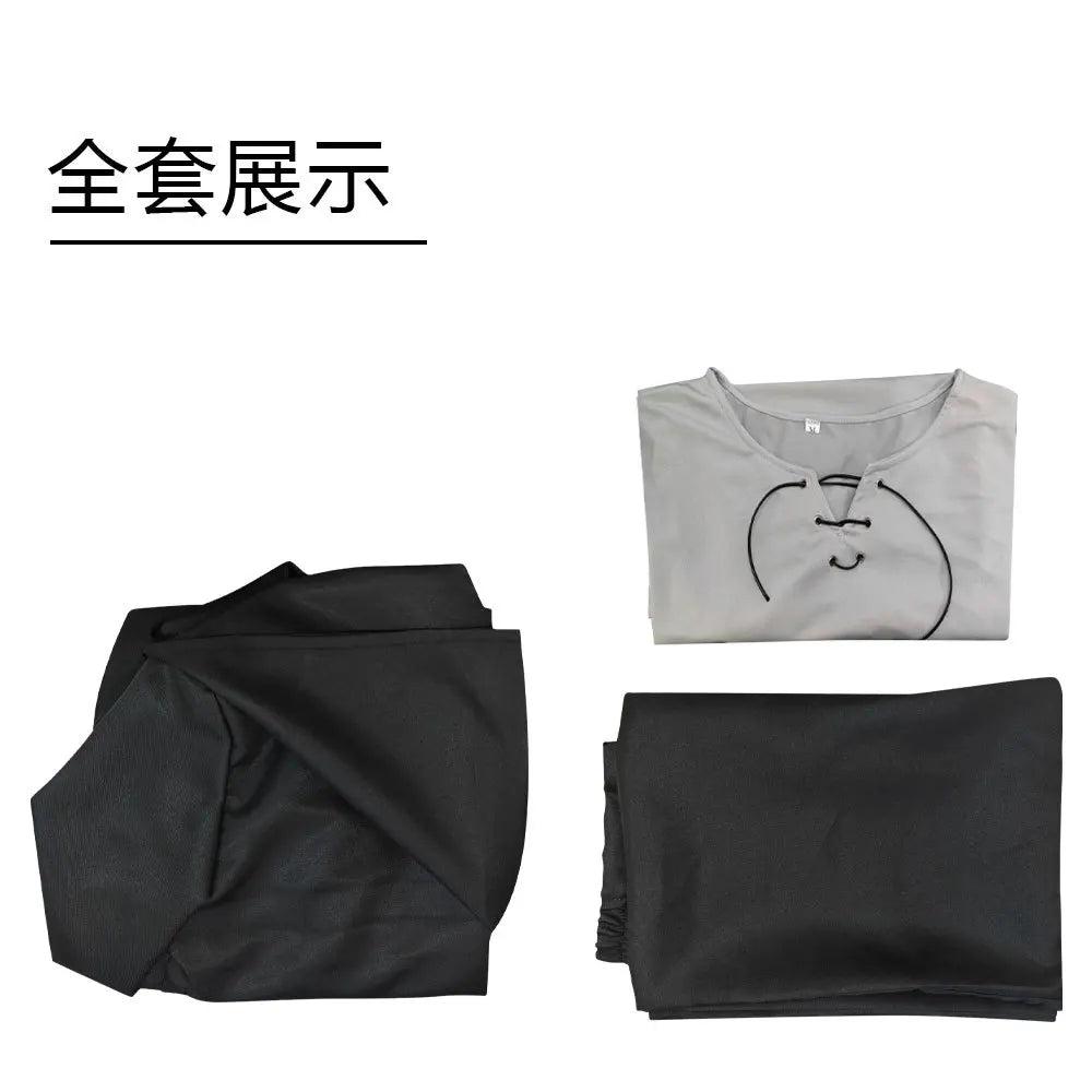 Attack on Titan Eren Yeager Cosplay Costume — Hooded Trench, Shirt & Pants