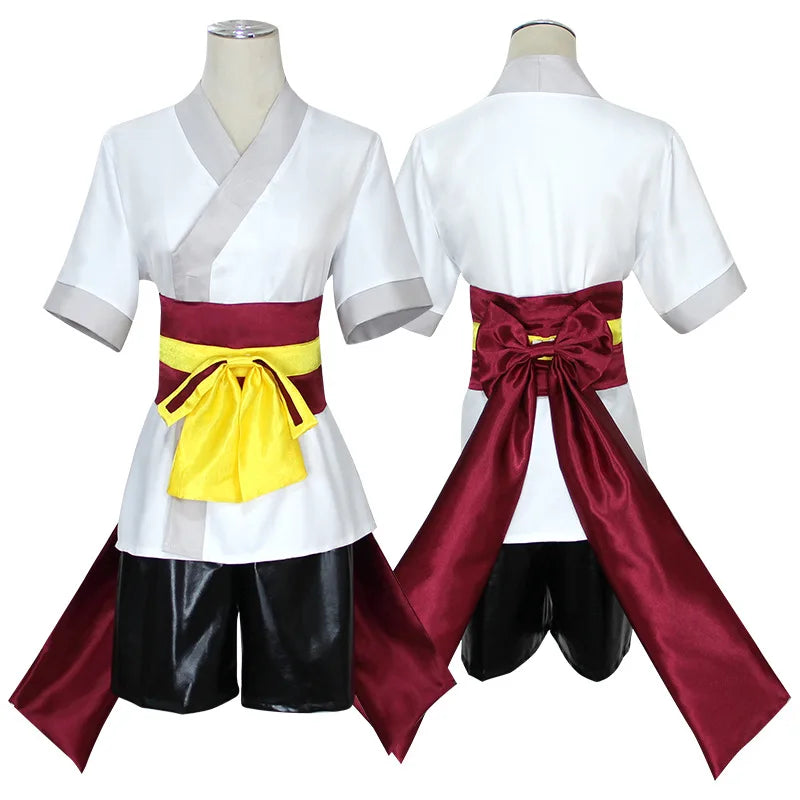 Hunter x Hunter Machi Cosplay Costume — with Pink Wig