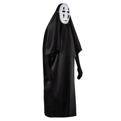 Spirited Away No-Face Cosplay Costume — with Mask & Gloves