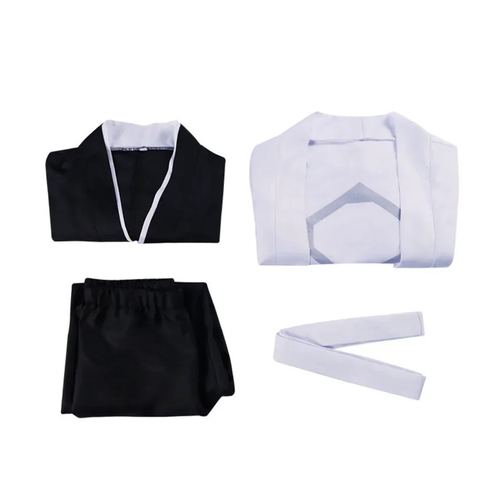 Bleach Aizen Sosuke Cosplay Costume — Captain Kimono & Wig (TYBW)