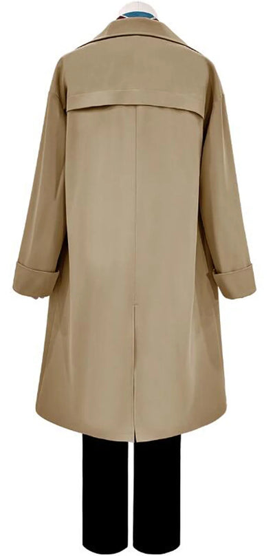 Sakamoto Days Nagumo Cosplay Costume — Cloak & Uniform Set