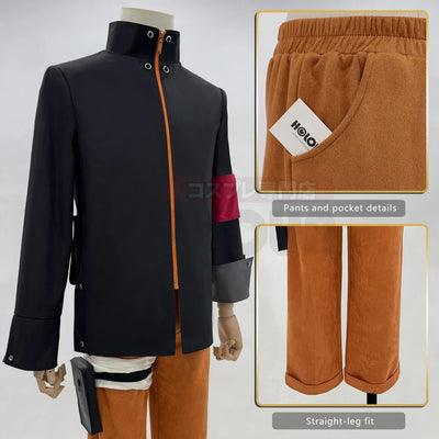 Naruto Uzumaki Cosplay Costume — Adult Unisex Full Set