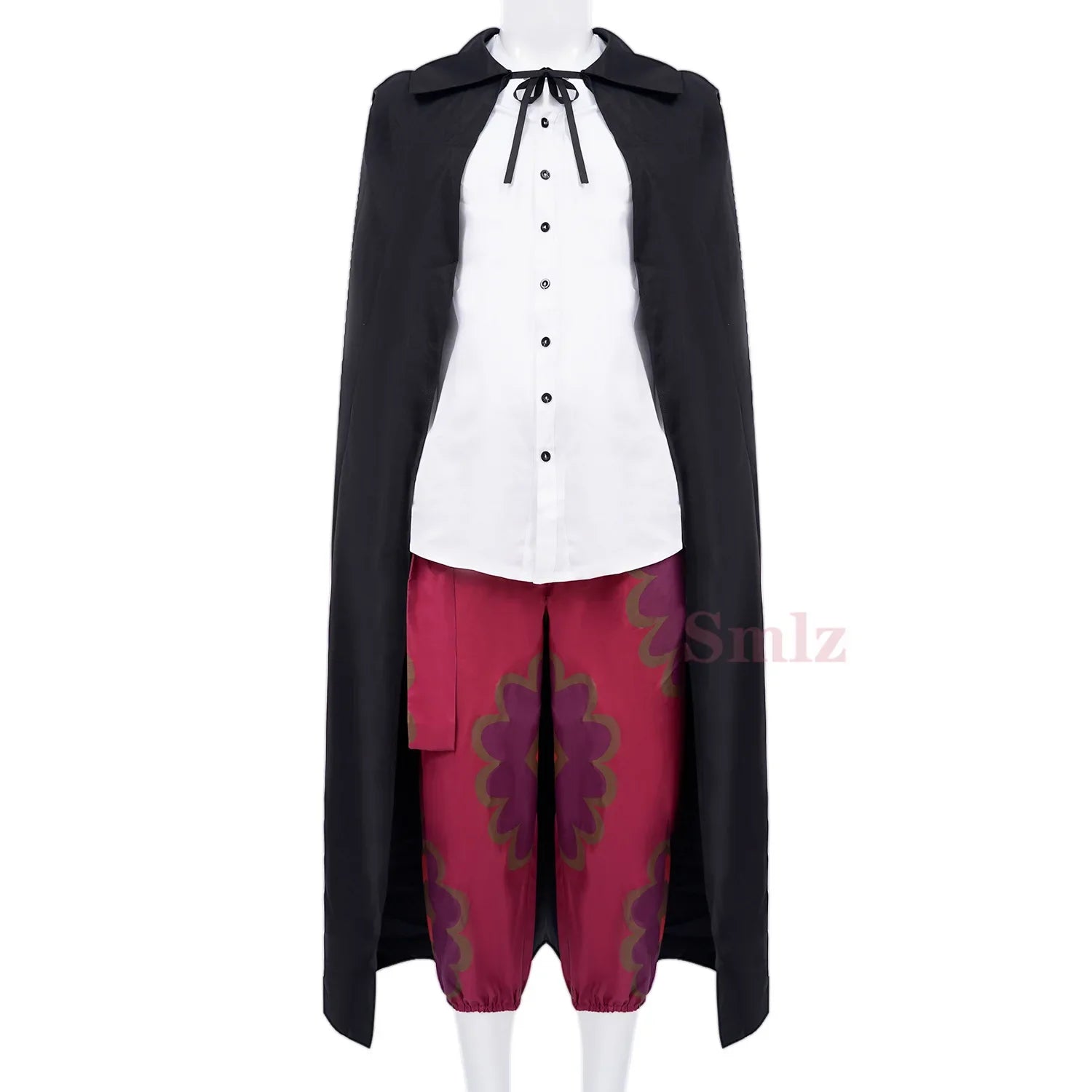 One Piece Shanks Cosplay Costume & Wig — Red Cloak Set