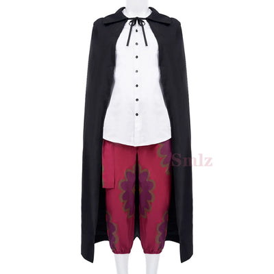 One Piece Shanks Cosplay Costume & Wig — Red Cloak Set