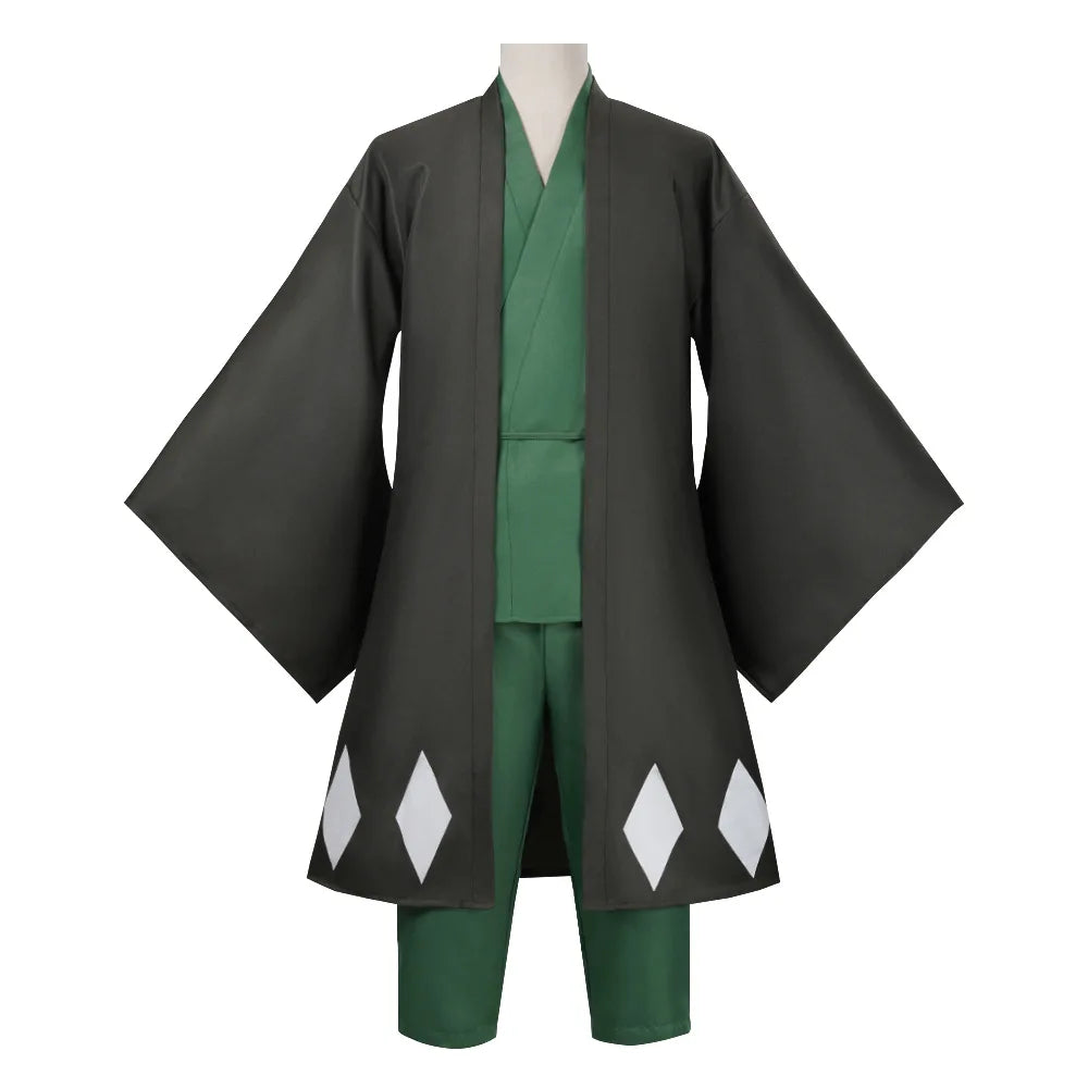 Bleach Urahara Kisuke Cosplay Costume — Kimono & Hat Set