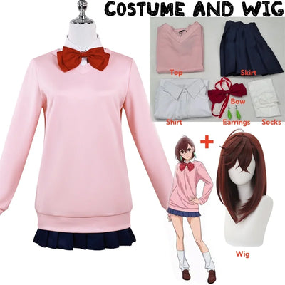 Dandadan Momo Ayase Cosplay Costume — School Uniform & Accessories