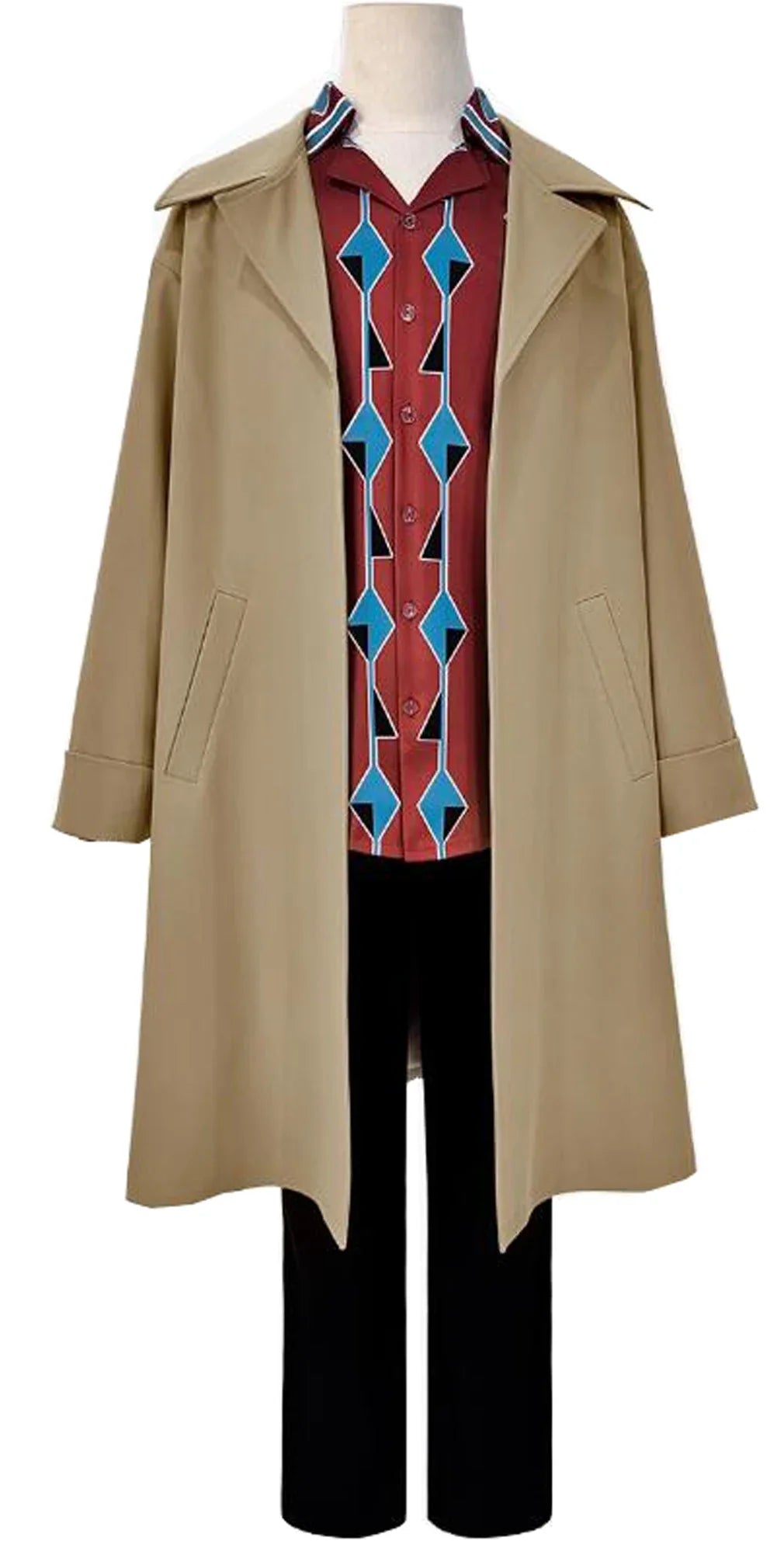 Sakamoto Days Nagumo Cosplay Costume — Cloak & Uniform Set