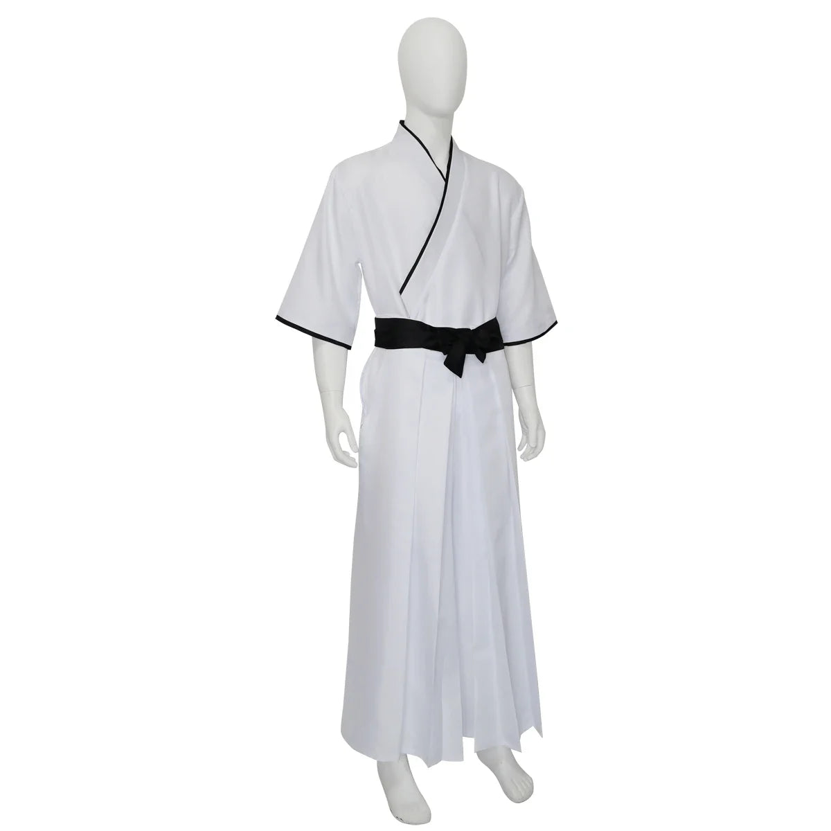 Bleach Hollow Ichigo Cosplay Costume — White Shinigami Kimono