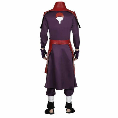 Naruto Uchiha Madara Cosplay Costume – Premium Full Set Ninja Armor & Suit for Halloween