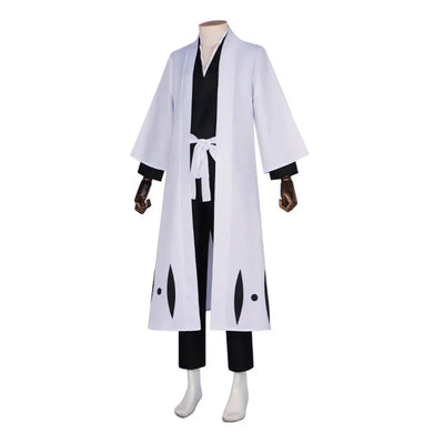 Bleach Aizen Sosuke Cosplay Costume — Captain Kimono & Wig (TYBW)