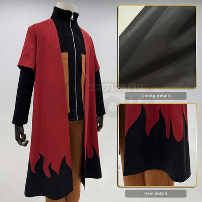 Naruto Uzumaki Cosplay Haori — Unisex Cloak