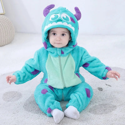 Pokémon Pikachu & Snorlax Baby Onesie – Cute Hooded Cosplay Jumpsuit for Babies & Toddlers (0–3 Years)