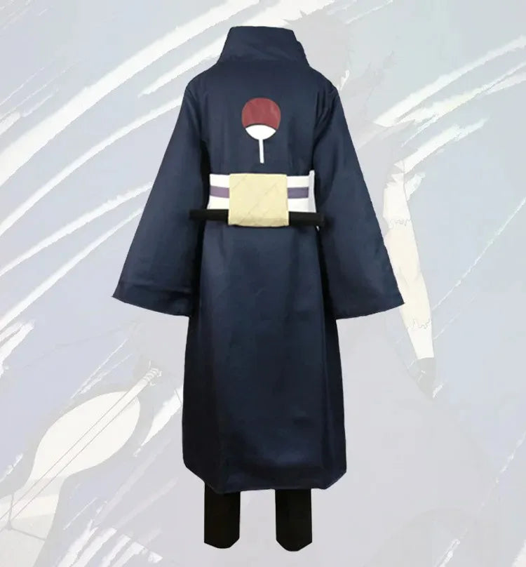 Naruto Uchiha Obito Cosplay Costume — Kimono Robe