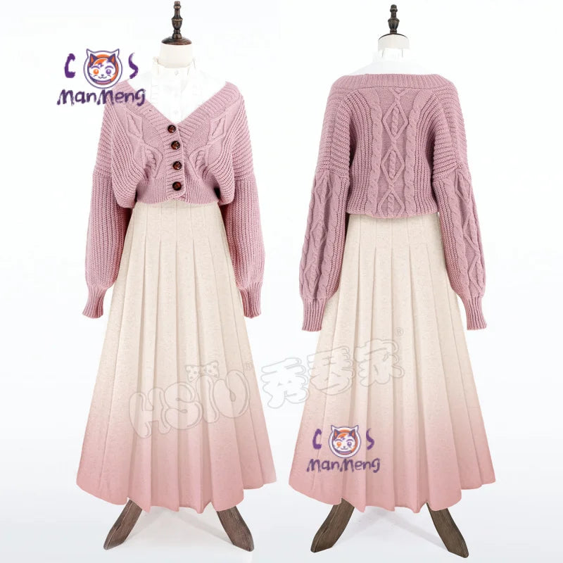 The Fragrant Flower Blooms with Dignity — Kaoruko Waguri Cosplay Costume