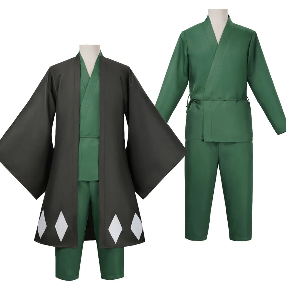 Bleach Urahara Kisuke Cosplay Costume — Kimono & Hat Set