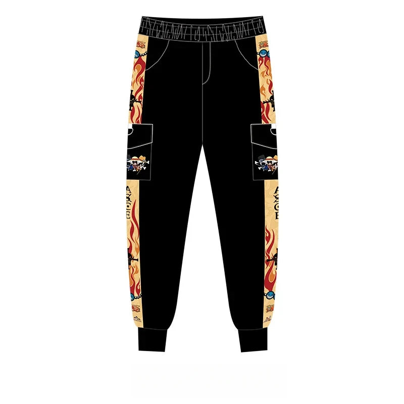 One Piece Zoro & Luffy Joggers — Cosplay Sweatpants