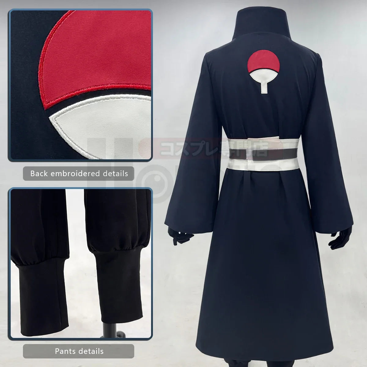 Naruto Uchiha Obito Cosplay Costume — Full Set