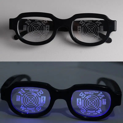 Detective Conan LED Light-Up Glasses — Cosplay Prop