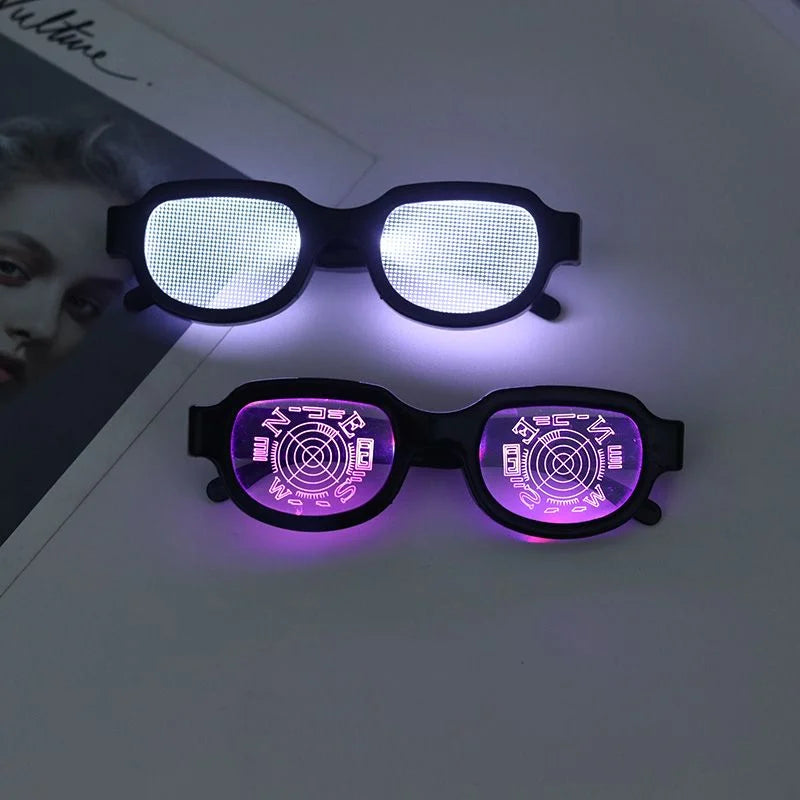 Detective Conan LED Light-Up Glasses — Cosplay Prop