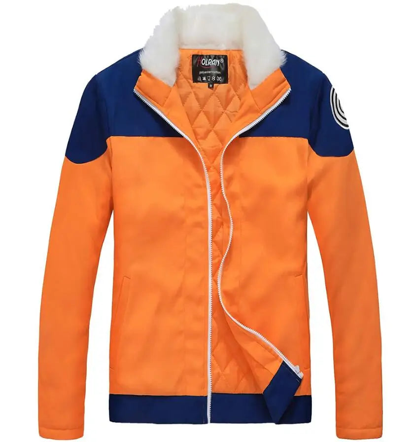 Naruto Uzumaki Winter Hoodie — Cosplay Zip Jacket