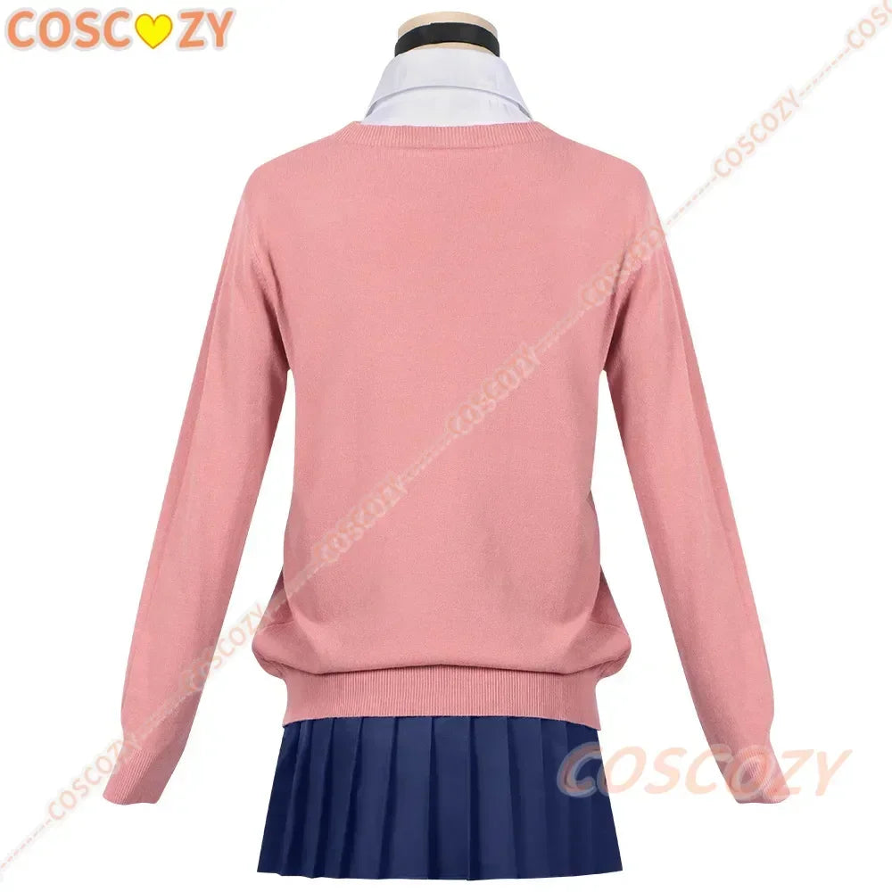 Dandadan Momo Ayase Cosplay Costume — School Uniform & Wig