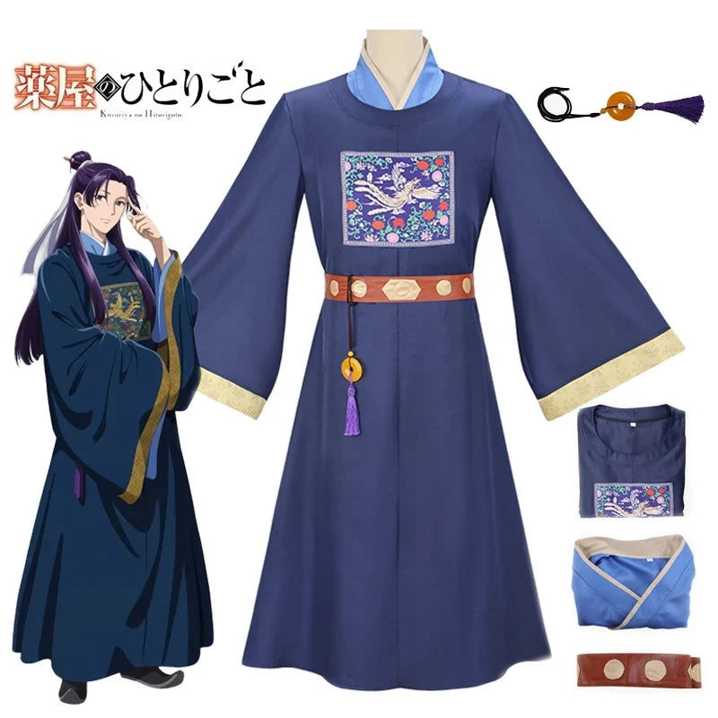 The Apothecary Diaries Jinshi Cosplay Costume — Hanfu Outfit
