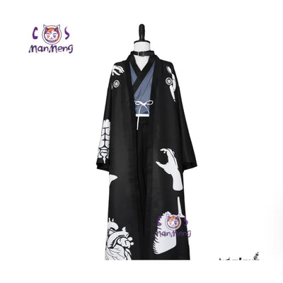 The Hundred Line Omokage Yugamu Cosplay Costume — Kimono Set