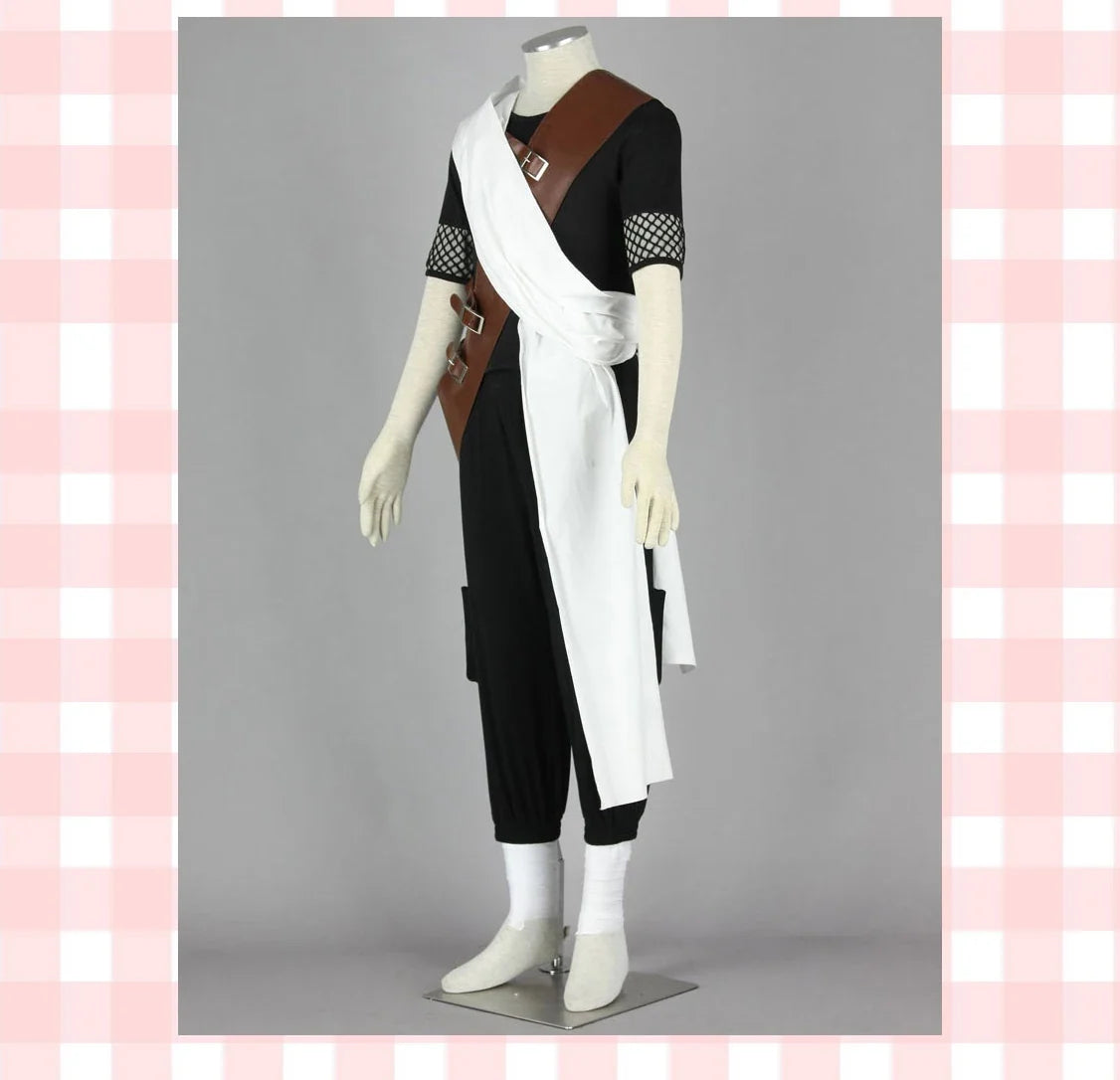 Anime Naruto Gaara Cosplay Costume – Third Kazekage Outfit Full Set for Men & Women