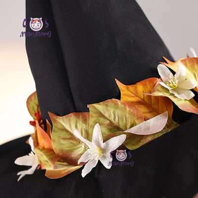 Frieren Fern Cosplay Costume — Dress, Hat & Cloak