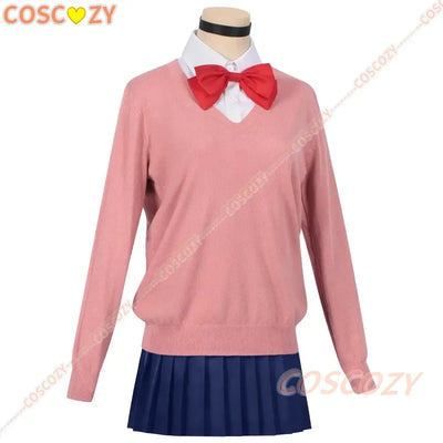 Dandadan Momo Ayase Cosplay Costume — School Uniform & Wig