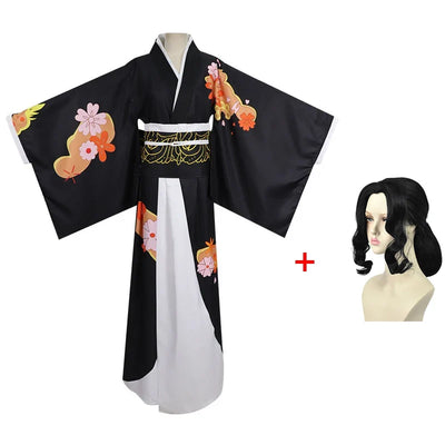 Demon Slayer Muzan Kibutsuji Cosplay Costume — Custom Set