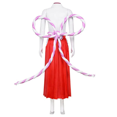 One Piece Yamato (Wano) Cosplay Kimono — with Wig & Horns