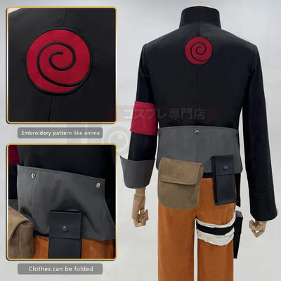 Naruto Uzumaki Cosplay Costume — Adult Unisex Full Set