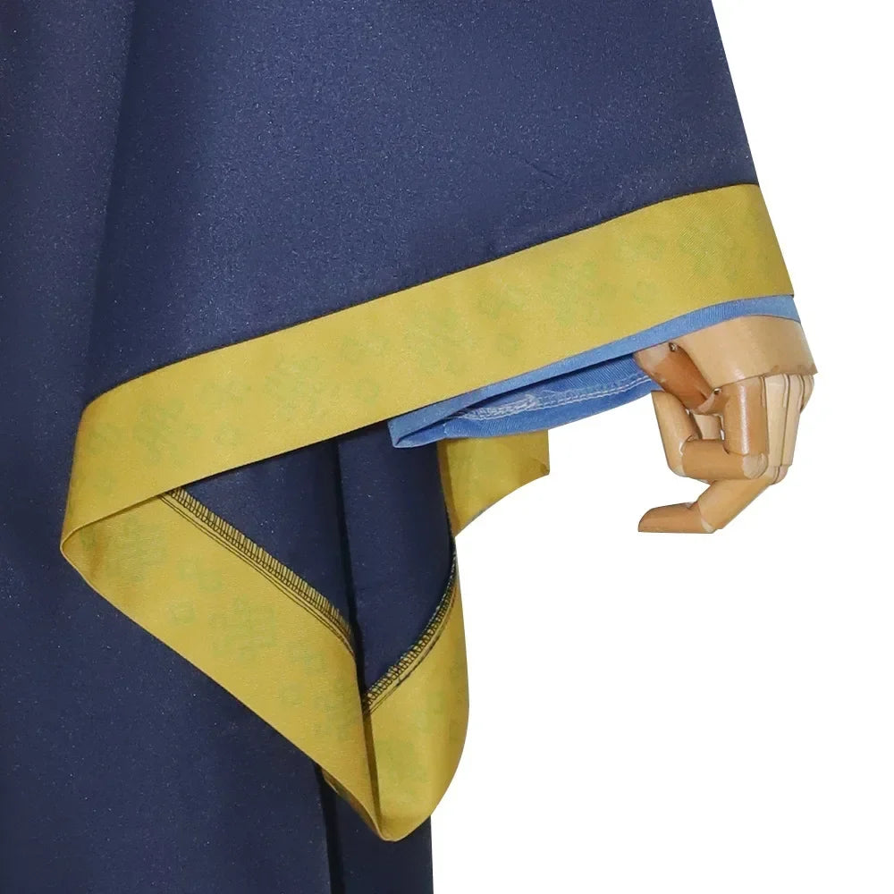 The Apothecary Diaries Jinshi Cosplay Costume — Blue Robe Set & Wig