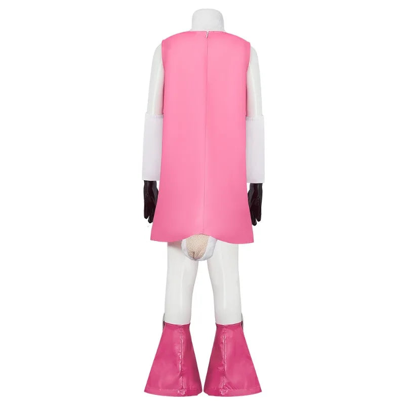 One Piece Dr. Vegapunk (Lilith #05) Cosplay Costume — Pink Dress