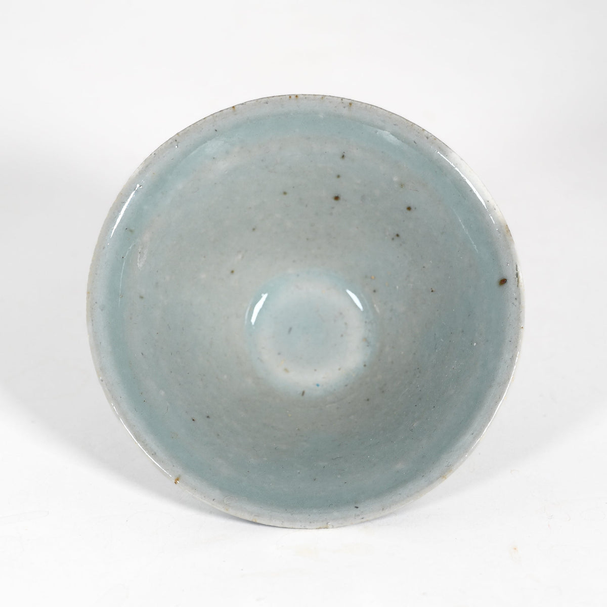 Handmade Wood Fired Chinese Antique Style Porcelain Chicken Tea Cup