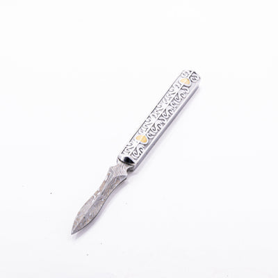 Damascene Style Stainless Steal Puerh Knife