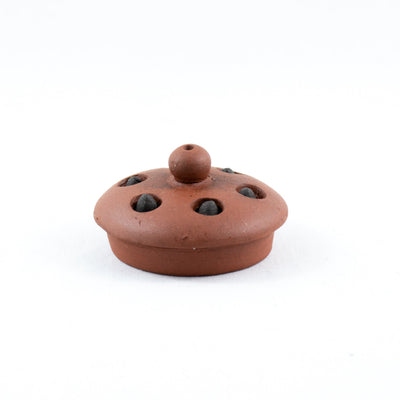 Old Yixing 1980's Lotus Seeds Chinese Teapot ST