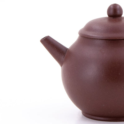 1980's Thin Wall Yixing Zini JuLun Zhu Chinese Teapot #101