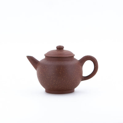 Antique Yixing Zini Bright Stars In The Sky JuLun Zhu 巨輪珠 Shape Chinese Teapot (Kintsugi Repaired)