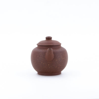Antique Yixing Zini Bright Stars In The Sky JuLun Zhu 巨輪珠 Shape Chinese Teapot (Kintsugi Repaired)