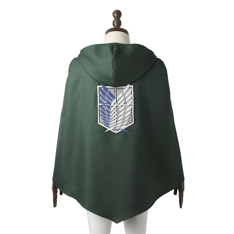 Anime Attack on Titan Levi Ackerman Survey Corps Uniform Set Cosplay Costumes