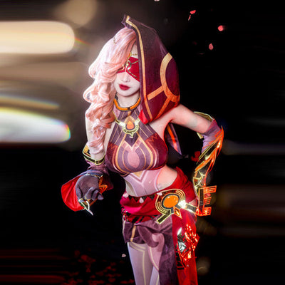 Game Genshin Impact Eremite Scorching Loremaster Cosplay Costumes