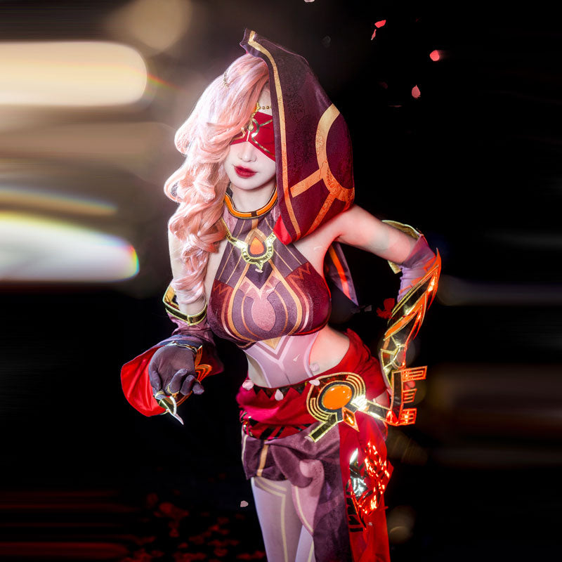 Game Genshin Impact Eremite Scorching Loremaster Cosplay Costumes