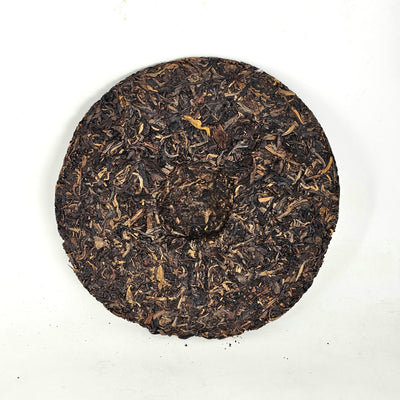 2006 Six Famous Tea Mountain, Organic Ban Zhang Tea Cake, Tji Pin (Raw/Sheng)